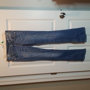 Women's Miss Me Jean's EUC Cow Hide Pockets